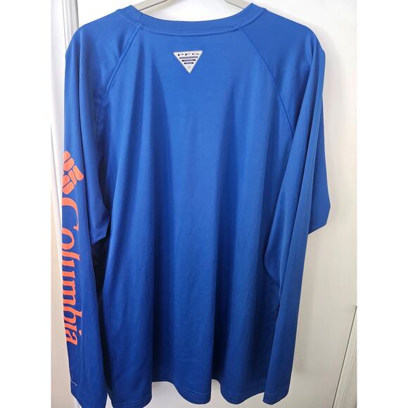 Men's Columbia Collegiate PFG Terminal Tackle Long Sleeve Shirt Florida Size XL - Picture 6 of 7